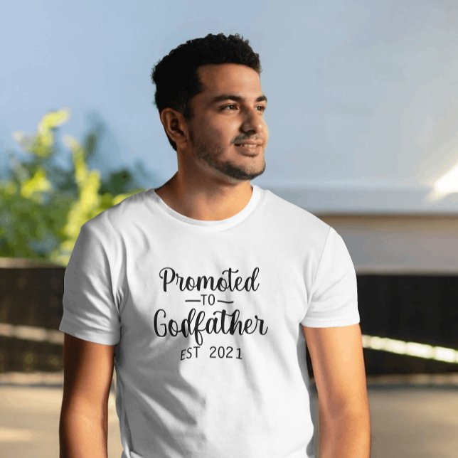 Camiseta Promovido ao Ano Personalizado da Tipografia do Pa (Criador carregado)