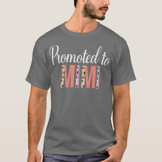 Camiseta Promovido Ao Anúncio De Gravidez Mimi Leopard