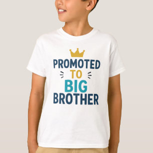 Camiseta Promovido ao Anúncio Irmão Cute Sibling
