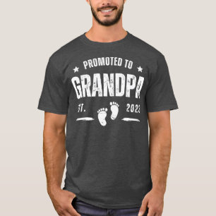 Camiseta Promovido Ao Avô 2023 Em Breve Para Ser A Primeira