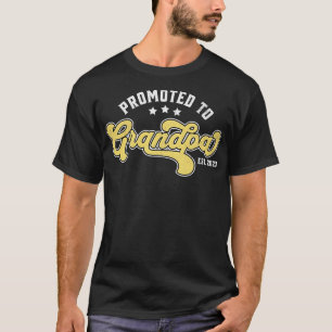 Camiseta Promovido Ao Avô 2023 Novo Avô