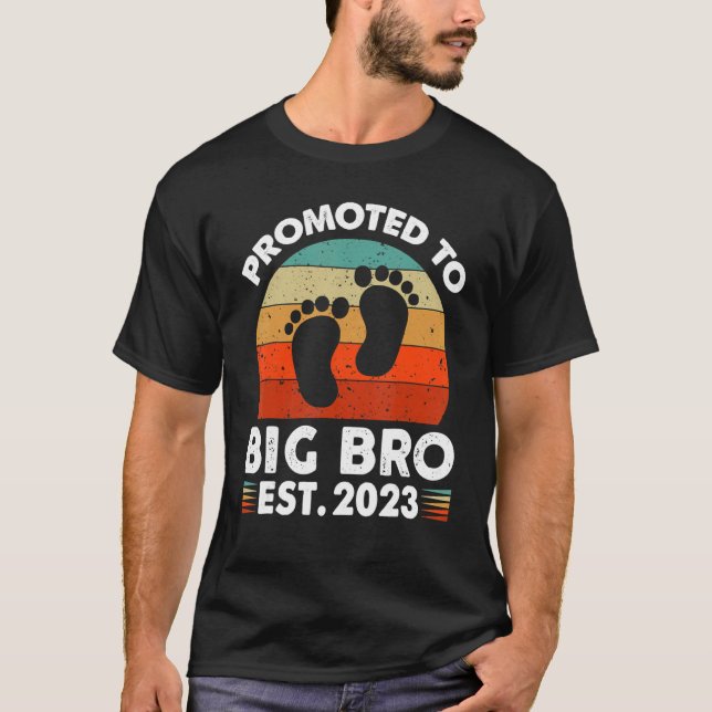 Camiseta Promovido ao Big Bro Eu serei um Grande Irmão (Frente)