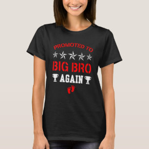 Camiseta Promovido Ao Big Bro Mais Uma Vez Nivelando Para O