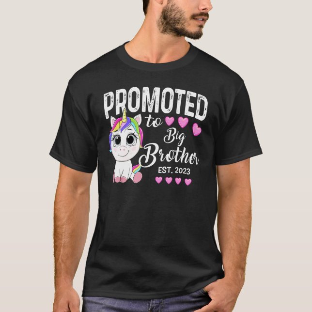 Camiseta Promovido Ao Big Brother Est 2023 Baby Cute Unicor (Frente)