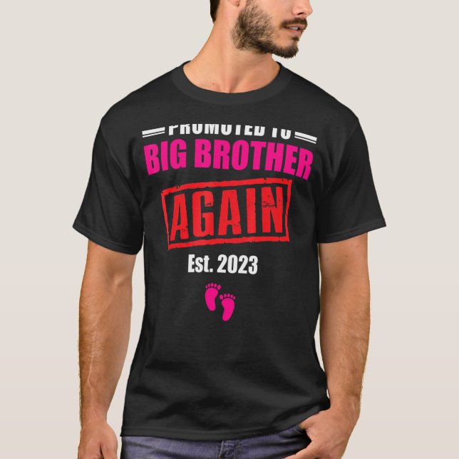 Camiseta Promovido ao Big Brother Novamente Anunciante de G (Frente)