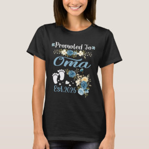 Camiseta Promovido Ao Dia de as mães Oma 2025 Novo Oma 2