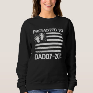 Camiseta Promovido Ao Dia de os pais Da Primeira Vez Do Pai