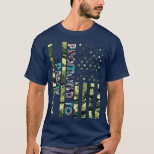 Camiseta Promovido ao Dia de os pais Pai
