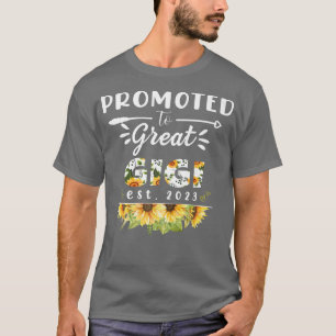 Camiseta Promovido ao Excelente Gigi Est 2023 Floral pela p