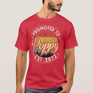 Camiseta Promovido Ao Excelente Poppy Est 2022 Novo Poppy P