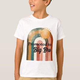 Camiseta Promovido ao Grande Irmão Rainbow Sun