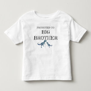 Camiseta Promovido ao Irmão Mais Velho Dinossauro