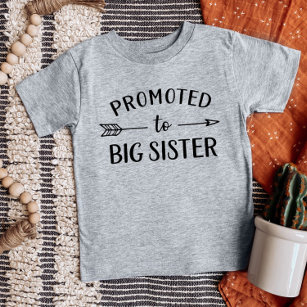 Camiseta Promovido ao lançamento do bebê da Big Sister New