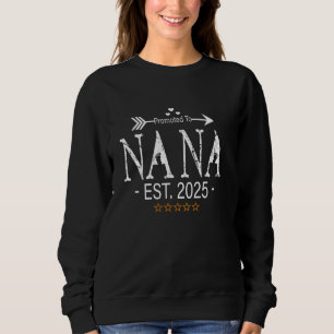 Camiseta Promovido ao NaNa 2025 Novo Anúncio de Gravidez Mã