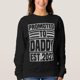 Camiseta Promovido Ao Novo papai Da Primeira Vez Do Pai Fa