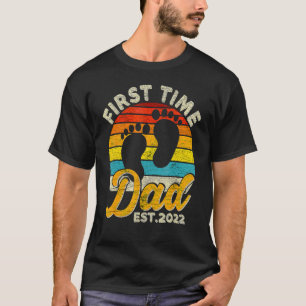 Camiseta Promovido Ao Novo papai Da Primeira Vez No Dia Pai