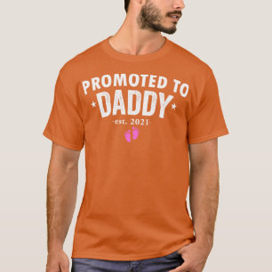 Camiseta Promovido ao Pai 2021 em breve para ser Pai Hus Gi