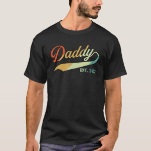Camiseta Promovido Ao Pai 2022 Pela Primeira Vez Novo Novo