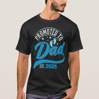 Camiseta Promovido Ao Pai 2025 Primeiro Pai