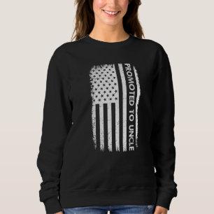 Camiseta Promovido ao Pai Da Primeira Vez Do Tio Americano