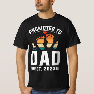 Camiseta Promovido ao Pai - Novo nível desbloqueado