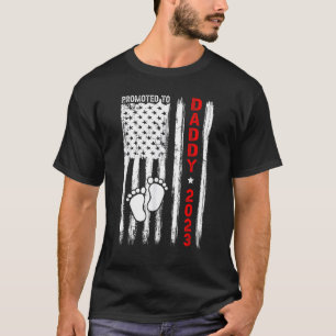 Camiseta Promovido Ao Pai Pai Da Primeira Vez No Do Est 20
