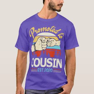 Camiseta Promovido Ao Primo Est 2020 Feliz Pai Su