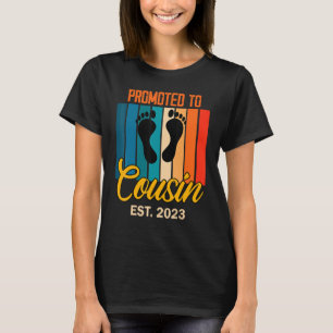 Camiseta Promovido Ao Primo Est 2023, Retro Baby Sho