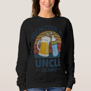 Camiseta Promovido Ao Tio 2022 Dia de os pais Da Primeira V
