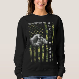 Camiseta Promovido Ao Tio 2022 Dia de os pais Da Primeira V