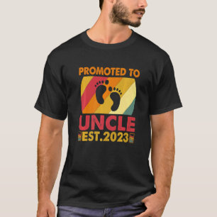 Camiseta Promovido Ao Tio 2023 Vintage Retro