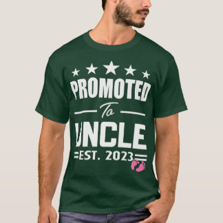 Camiseta Promovido ao Tio É uma Garota no Est 2023 Novo Exc