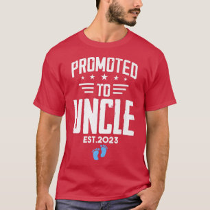 Camiseta Promovido ao Tio Est 2023 É uma gravidez infantil