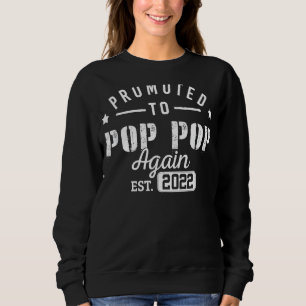 Camiseta Promovido Ao Vovô De Novo Em 2022 Para Ser Pai Pap