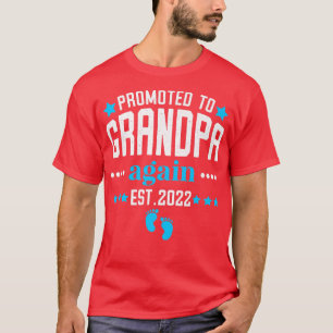 Camiseta Promovido ao vovô de novo no último ano de 2022 É