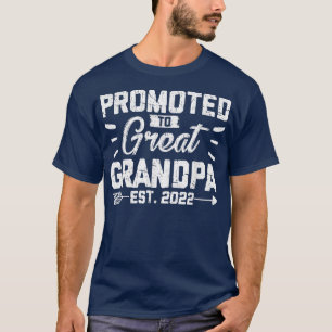Camiseta Promovido Ao Vovô Excelente 2022 Grátis Anno
