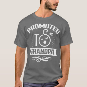 Camiseta Promovido Ao Vovô Pela Primeira Vez Grávida.