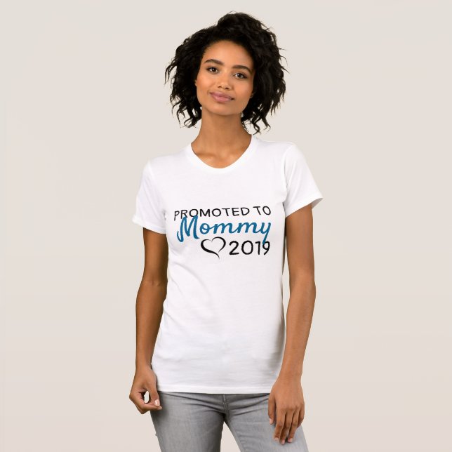 Camiseta Promovido às mamães 2019 (Frente Completa)