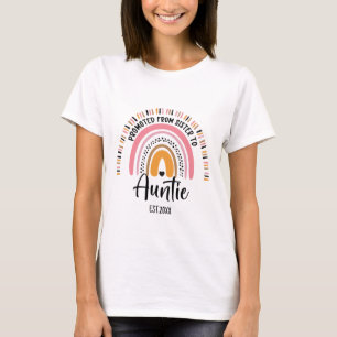Camiseta Promovido da Irmã à Tia, Revenda de Gravidez