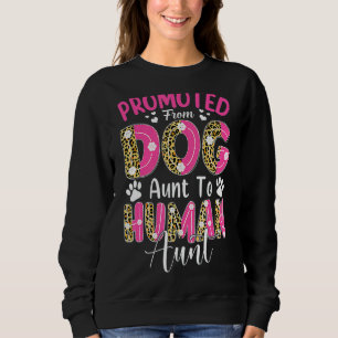 Camiseta Promovido Da Tia Cachorra À Tia Humana Leopard Mot