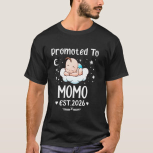 Camiseta Promovido para Momo EST. 2026 Dia das Mães Coração