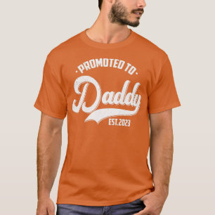 Camiseta Promovido para o Pai 2023 Sexo Revelação de Gravid