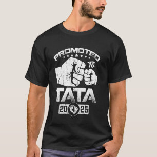 Camiseta Promovido para TATA EST. 2025 Engraçado em Breve s