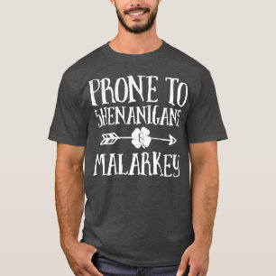 Camiseta Prona Para Shenanigans E Dia de São Patrício De Ma