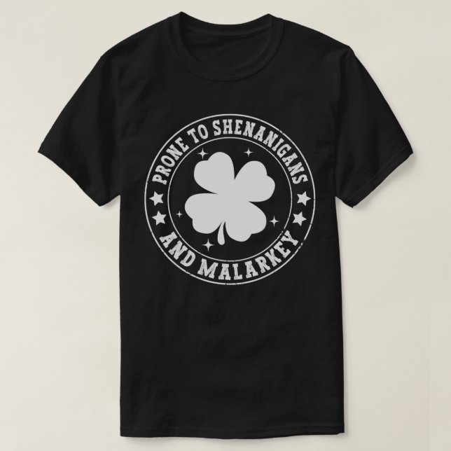 Camiseta Prona Para Shenanigans E Rua De Capas De Diversão  (Frente do Design)