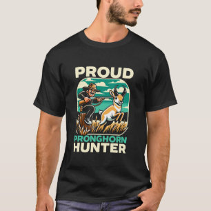 Camiseta Pronghorn Hunter Animal Hunt Rifle Antelope Huntin