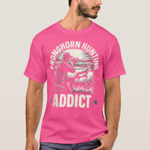 Camiseta Pronghorn Hunter Animal Hunt Rifle Antelope Huntin