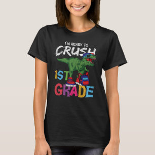 Camiseta Pronta Esmagar 1rua Professores Do Nível Escolar