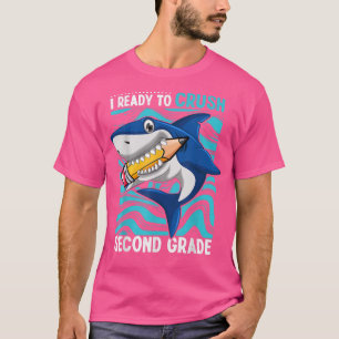 Camiseta Pronta Para Encher O Tubarão De Segundo segundo De