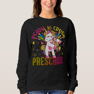 Camiseta Pronta Para Esmagar A Pré-Escola De Volta À Faculd
